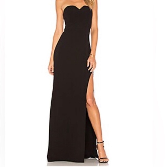 Halston Heritage Dresses & Skirts - Halston Heritage Long Black Gown - for Prom, Formals, Wedding Guest, etc.
